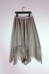 Marc Le Bihan 2590 series triple-layer silk skirt collection French handmade MLB-2590-HUIOU gray lotus color
